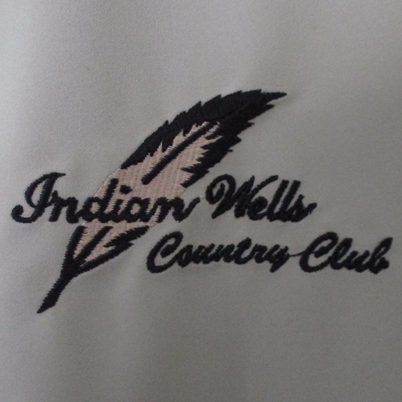 Sunderland of Scotland Womens "Indian Wells C.C." (CA) Tan Golf Vest NWOT - XL - Picture 2 of 4